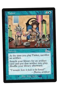 MTG Urza's Legacy - 1x Tinker - NM - Image 1
