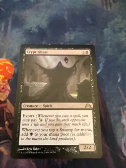 MTG Crypt Ghast Gatecrash 61/249 Regular Rare LP - Image 1