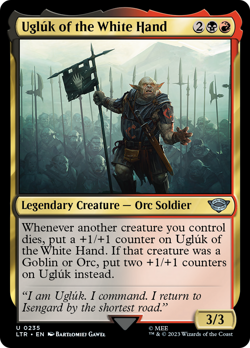 Ugluk of the White Hand (REGULAR) x1 - MTG LTR #235 - Image 1
