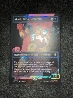 Magic:TMNT Commander: Krang, the All-Powerful Borderless Surge Foil(R-0086) - Image 5