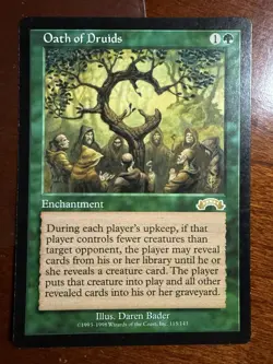 Oath of Druids - Exodus (EXO) MTG - Image 1