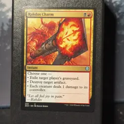 Magic: The Gathering Rakdos Charm Starter Commander Decks 239 Red Black 2022 - Image 1