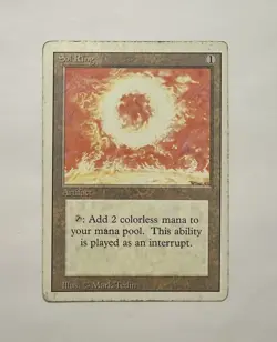 MTG (Magic: The Gathering) Sol Ring - Revised Edition (MP-HP) - Image 1