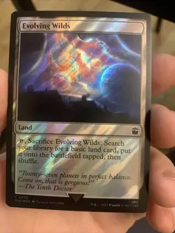 Mtg - Evolving Wilds - Doctor Who *Surge Foil* - Image 1