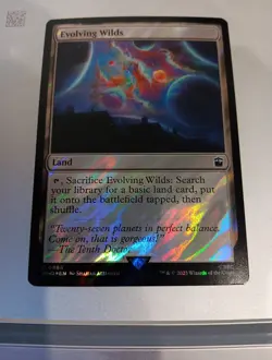 Evolving Wilds (Surge Foil) Universes Beyond: Doctor Who Foil - Image 1