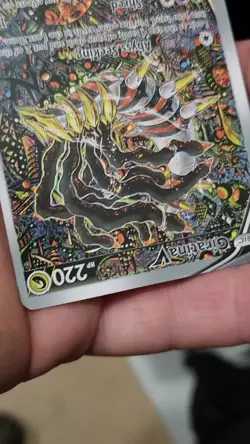 Giratina V (Alternate Full Art) 186/196 SWSH11: Lost Origin - Pokemon Card - NM - Image 2