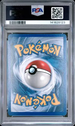 2003 POKEMON EX DRAGON #89 AMPHAROS EX-HOLO PSA 8 - Image 2