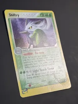 Pokemon Shiftry 12/100 Holo EX Sandstorm - HP - Image 2