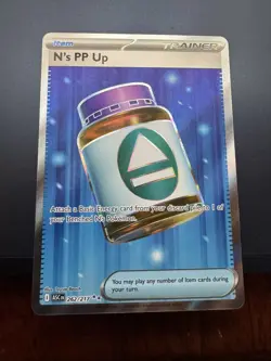 N's PP Up 262/217 Full Art Ultra Rare Pokemon Ascended Heroes ENGLISH NM - Image 1