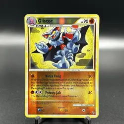 2010 Pokemon TCG Gliscor Holo Rare Undaunted 4/90 LP/NM - Image 1