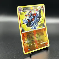 2010 Pokemon TCG Gliscor Holo Rare Undaunted 4/90 LP/NM - Image 3