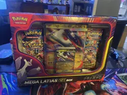 Pokemon TCG: Mega Evolution : Mega Latias ex Collection Box New Sealed - Image 1