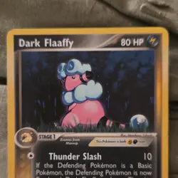 Pokemon Dark Flaaffy 33/109 Team Rocket Returns Uncommon Stage 1 80HP - Image 1