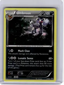2016 Pokemon—Umbreon #XY96 XY Promos—Black Star Promo Holo [Damage] - Image 1