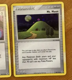 Fire Red & Leaf Green Reverse Holo Lot, Mt. Moon & Energy Removal 2, Pokemon - Image 5