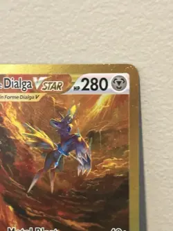 Pokemon Origin Forme Dialga VSTAR GG67/70 Crown Zenith Secret Holo - Image 4