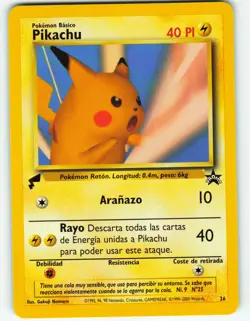 Pikachu (Snap) - World Collection - #26 WOTC Black Star Promo ES - Pokemon TCG - Image 1