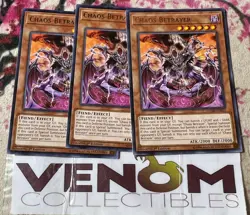3x (M/NM) - Chaos Betrayer - DANE-EN021 - Rare - 1st Edition YuGiOh - Image 1