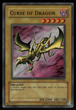Curse of Dragon LOB-066 Super Rare Yu-Gi-Oh - Image 1