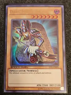 Yugioh! Dark Magician - STP1-EN001 - Ultra Rare - Unlimited Near Mint, English - Image 1