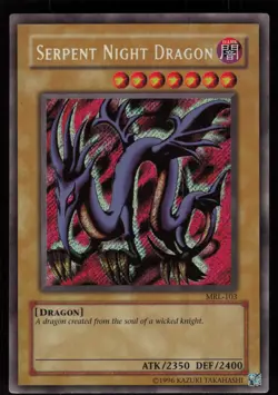 Serpent Night Dragon MRL-103 Secret Rare Yu-Gi-Oh - Image 1