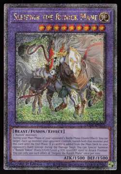 Sleipnir the Runick Mane (Quarter Century Secret Rare) DUNE-EN035 Yu-Gi-Oh - Image 1