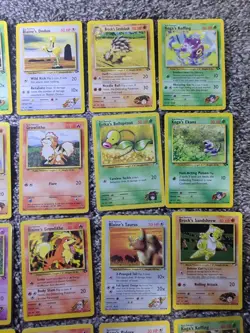Pokemon Card Gym Challenge And Heroes TCG Vintage 36 Card Lot WOTC Vintage WOTC - Image 4