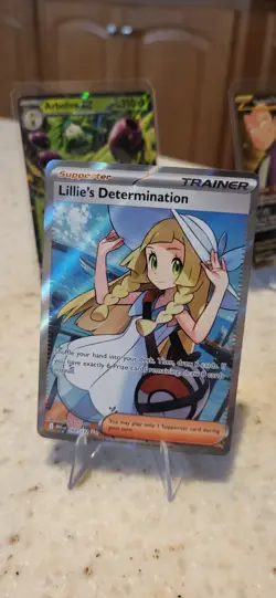 Lillie's Determination 169/132 Me01: Mega Evolution Holo - Super Cool Card-Shiny - Image 1