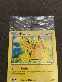 Pokemon/Pokemon GO Prerelease Pikachu Holo Foil Promo Card #028/078 Sealed - Image 4