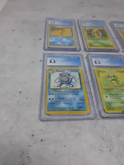 Pokemon Base Set lot of 6 Unlimited CGC 8.5 Graded Cards - Image 5