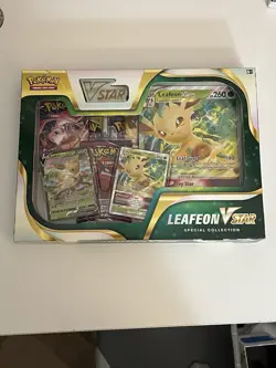 Pokemon TCG Cards Leafeon V STAR Special Collection Vstar BRAND NEW & SEALED - Image 1