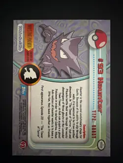 Pokemon Topps Haunter #93 Card Holo - Image 2