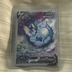 Pokemon TCG Vaporeon v SWSH181 Alternate Art Promo Card Near Mint Condition 🔥🔥 - Image 2