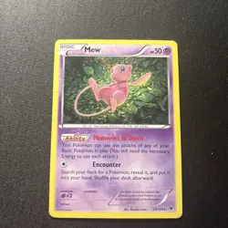 Mew 29/124 XY - Fates Collide NM- Pokemon Card TCG - Image 1