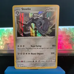 Steelix - Holo Rare - Battle Styles 099/163 Pokemon Card NM - Image 1