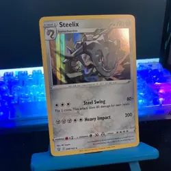 Steelix - Holo Rare - Battle Styles 099/163 Pokemon Card NM - Image 2