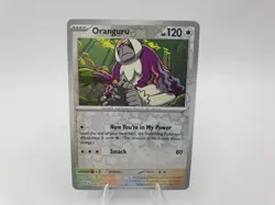 ORANGURU 156/191 REVERSE HOLO COMMON SURGING SPARKS POKEMON TCG CARD - Image 2