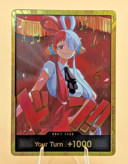 One Piece DON!! Card (Uta) (Gold) - Extra Booster: One Piece Heroines Edition - Image 1