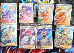🌟 Pokemon TCG 8 Card Lot Full Art NM Trainers 2 Sealed! SWSH Promo SVP 12 TOTAL - Image 1