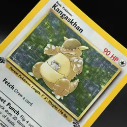 Kangaskhan 5/64 - 1st Edition Jungle Holographic Pokemon Card MP Vintage - Image 4