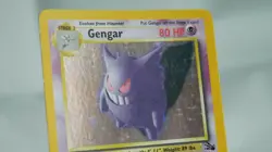 Gengar 5/62 Holo Rare Base Set Pokemon Card WOTC 1999 Shadow Holo Vintage - Image 2