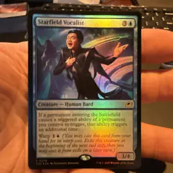 Starfield Vocalist Edge of Eternities Foil 78 NM - Image 1
