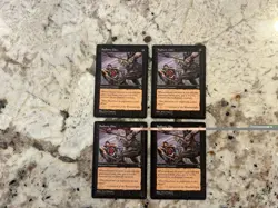 Mtg Sadistic Glee x4 Magic the Gathering Sadistic Glee Played - Image 1