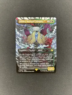 MTG FINAL FANTASY #346 Jenova, Ancient Calamity (Borderless) NM - Image 1