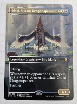Ishai, Ojutai Dragonspeaker (Borderless) Commander: Bloomburrow Regular - Image 1