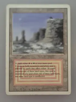 Plateau - MTG - Revised - Moderately Played - Image 3