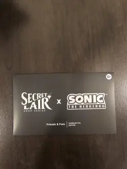 secret lair x sonic: friends foes foil edition - Image 2