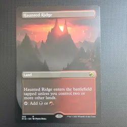 Haunted Ridge (Borderless) R Innistrad: Midnight Hunt 282 NM - Image 1