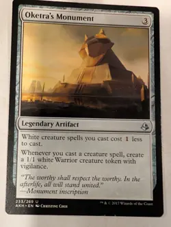 Oketra's Monument - Amonkhet - Magic the Gathering MTG Nice! - Image 1