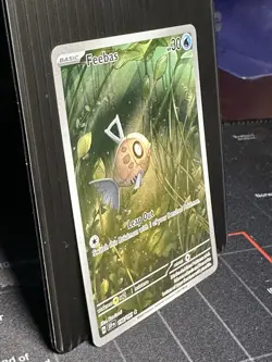 Feebas 198/191 SV08: Surging Sparks Illustration Rare Holo 30 HP Pokemon TCG - Image 3